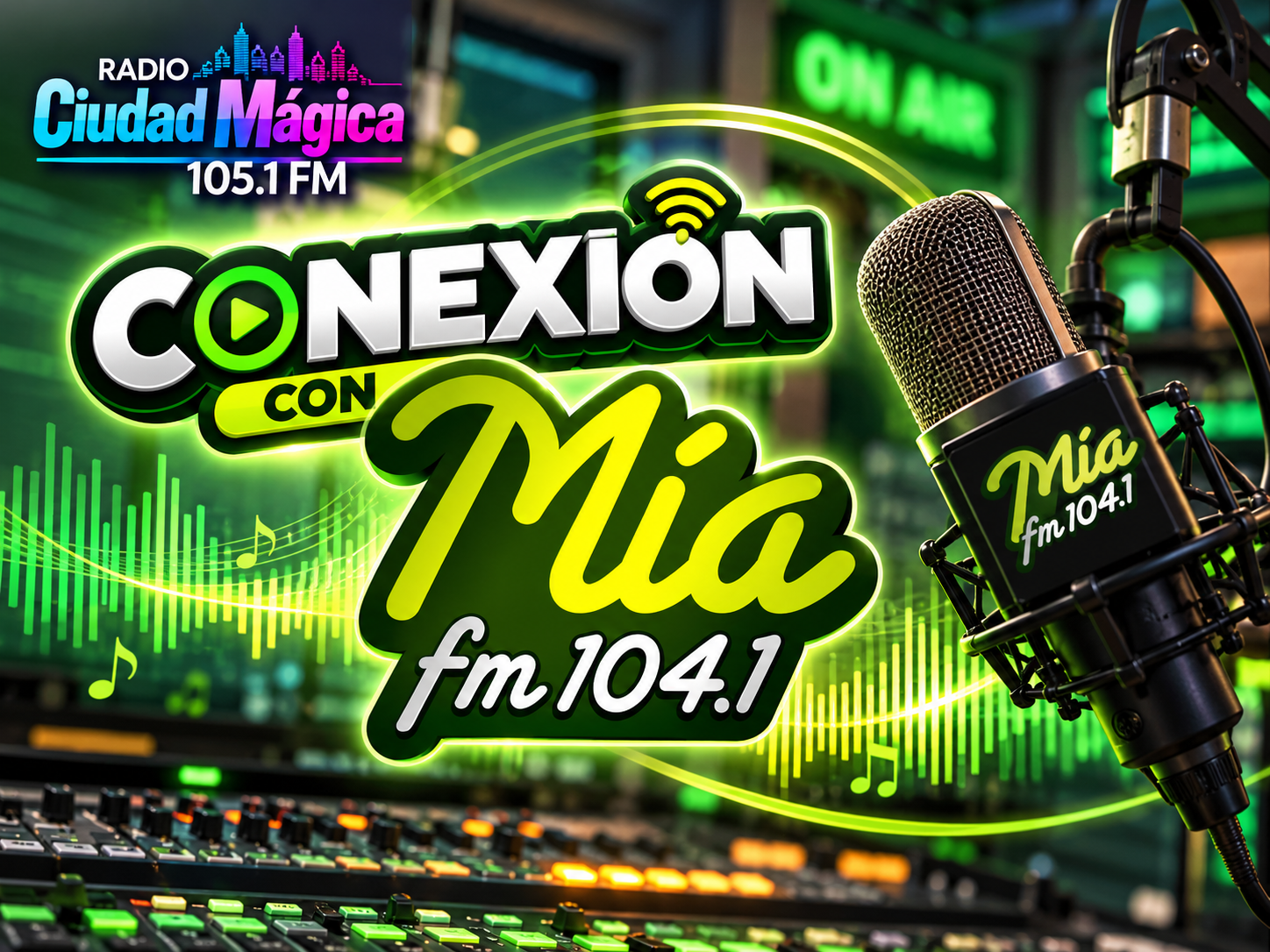 Conexión con Mía FM